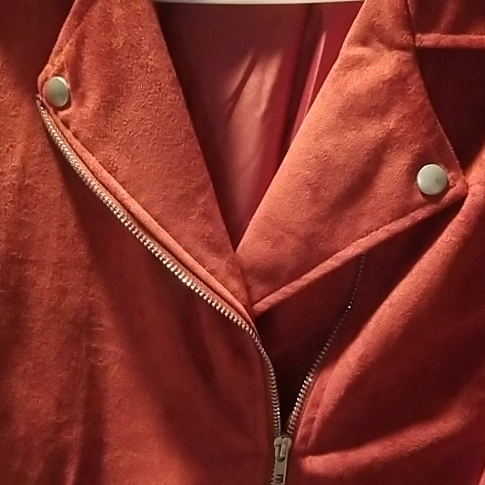Faux Suede Jacket - image 3
